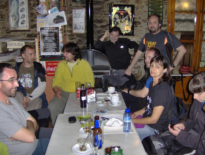 Retrobant els companys a Queralbs