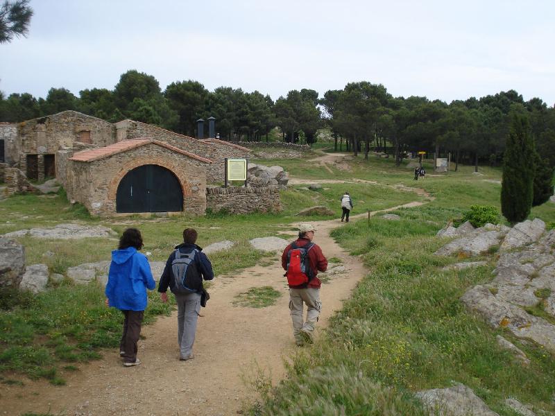 El grup passat pel Mas Ventos