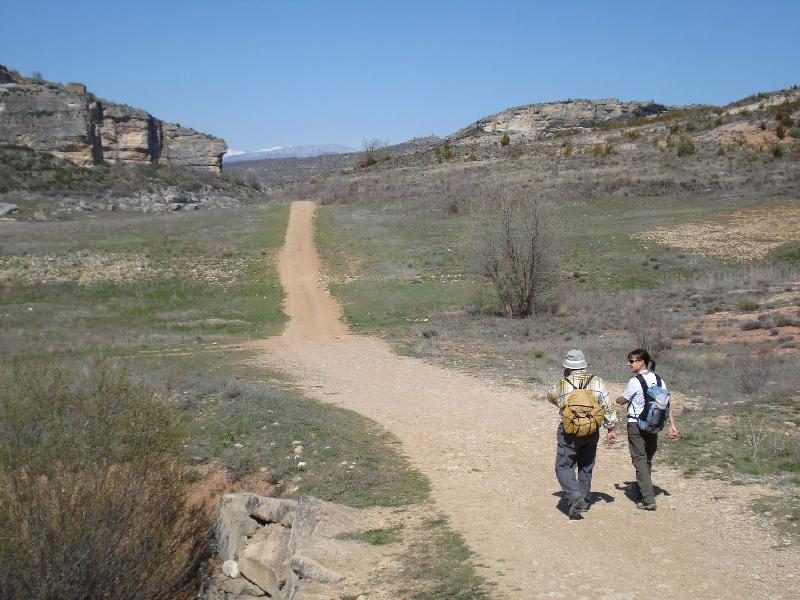 Arribant per cam? de baix