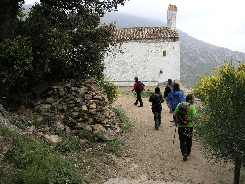 Arribant a l'Ermita de Sant Onofre