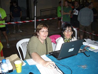 Les Esters controlant la arribada