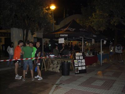 Carpa de control nocturna