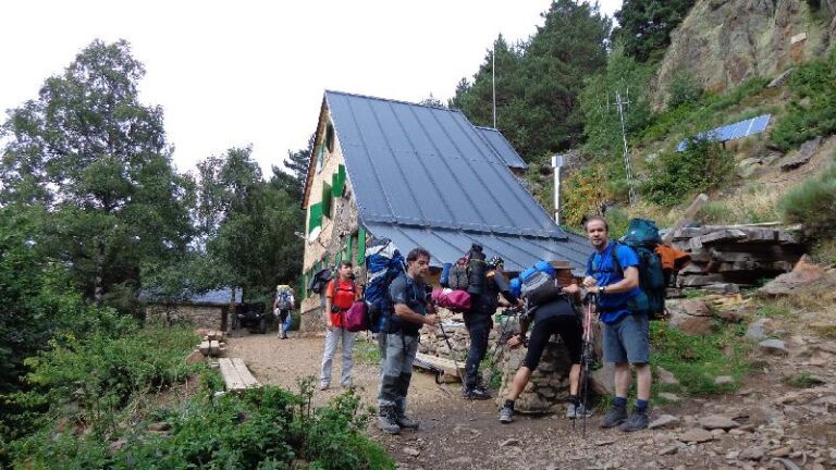 passant pel refugi de vallferrera