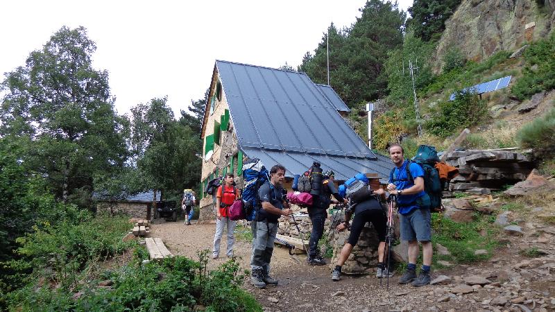passant pel refugi de vallferrera
