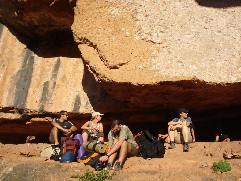 Primers instants a la cova