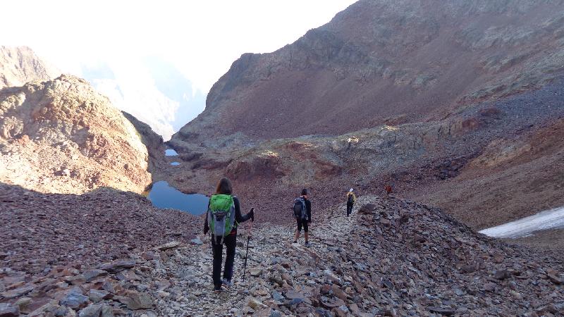 baixant cap a la cometa de estats