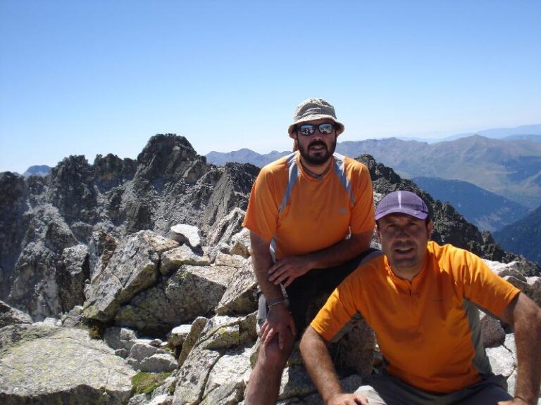 en fernando i en jordi al besiberri sud (3030 mts)
