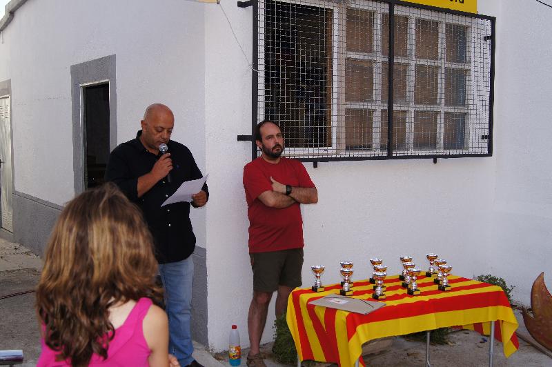 lectura del missatge de la flama 2012 per pert de carles ventura