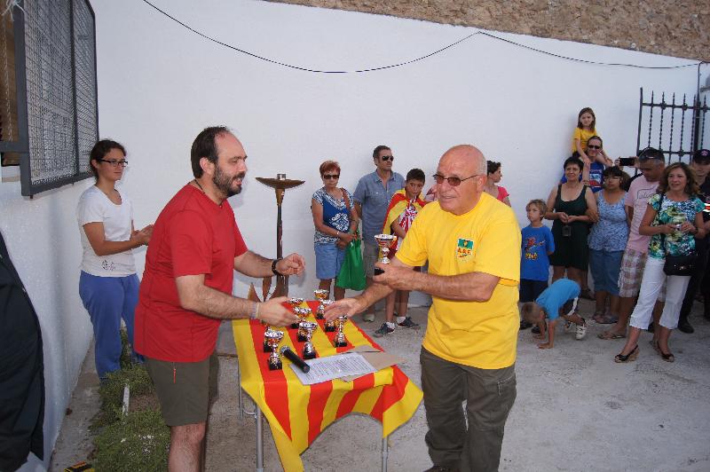 lliurament de la flama a ADF