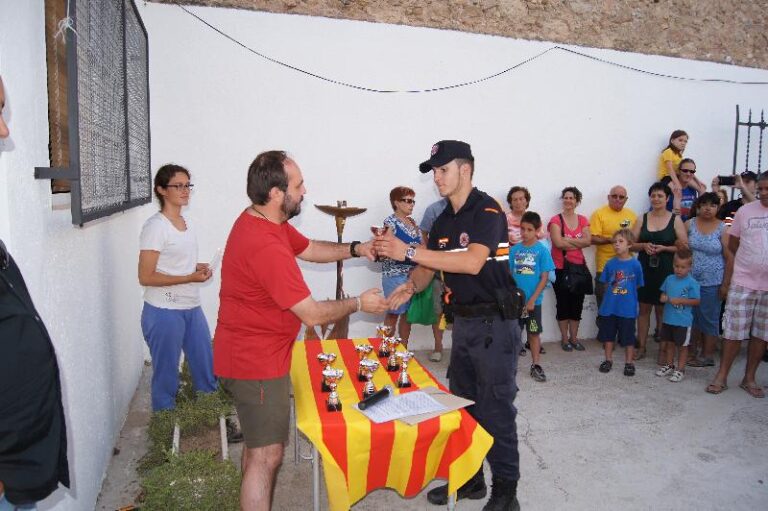 lliurament de la flama a proteccio civil