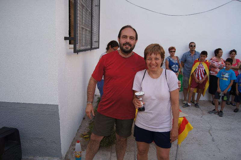 Lliurament de la flama a marta riudavets