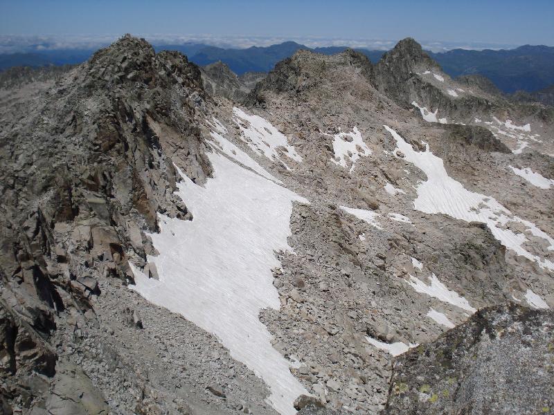 ruta de pujada. a la dreta el besiberri sud