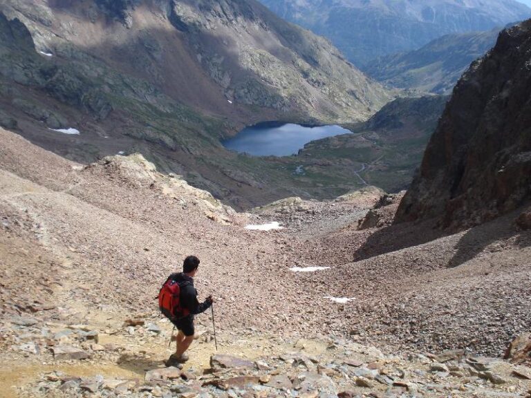 ...i, com no, la tartera de baixada des del Port de Sotllo