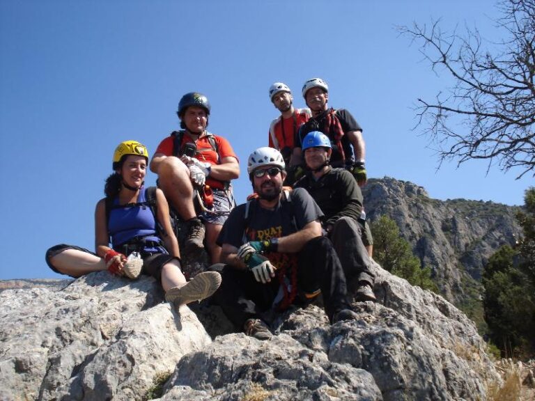 foto de grup al final de les vies