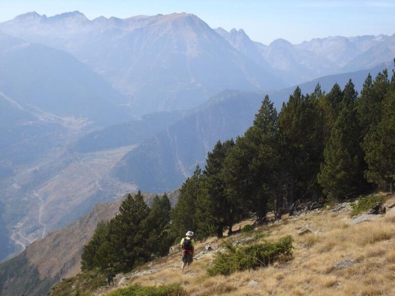Vista del Encantats des del Coll de Caubo
