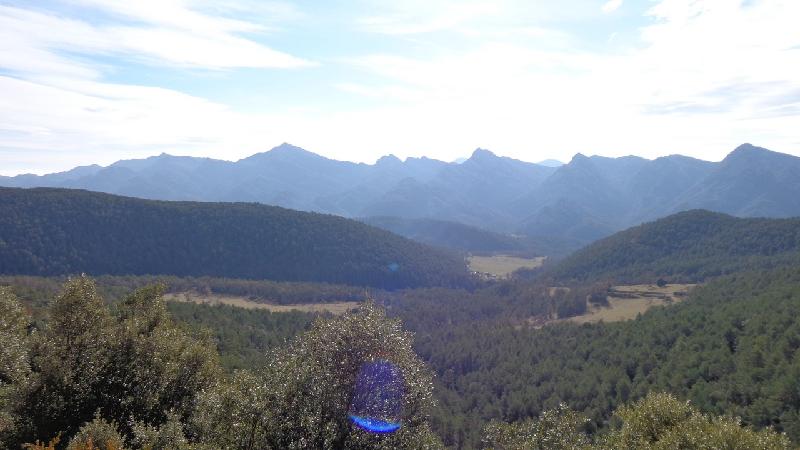 pujant cap el castell de Roset