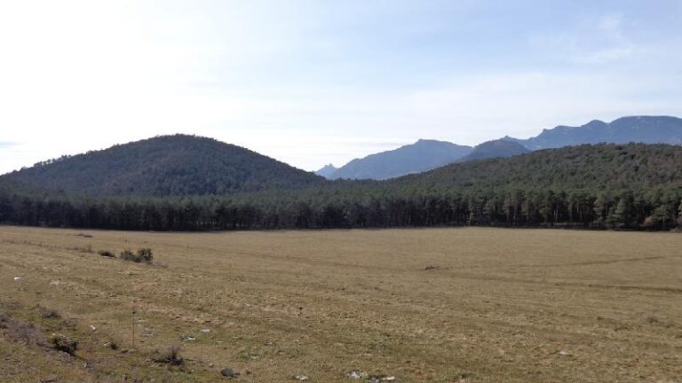 al centre el Santuari de Queralt