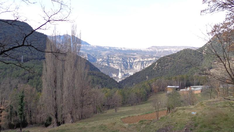 Vista de la Termica de Cercs