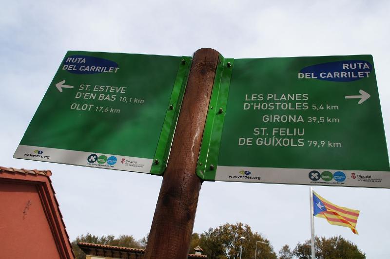 senyalitzacio de la ruta