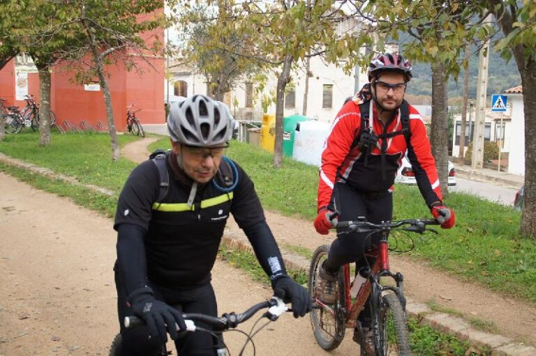 sortint de la estacio de Amer