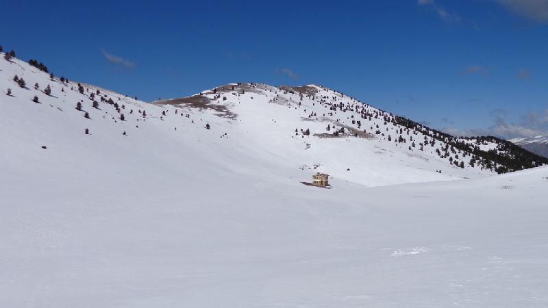 arribant al refugi de ensija