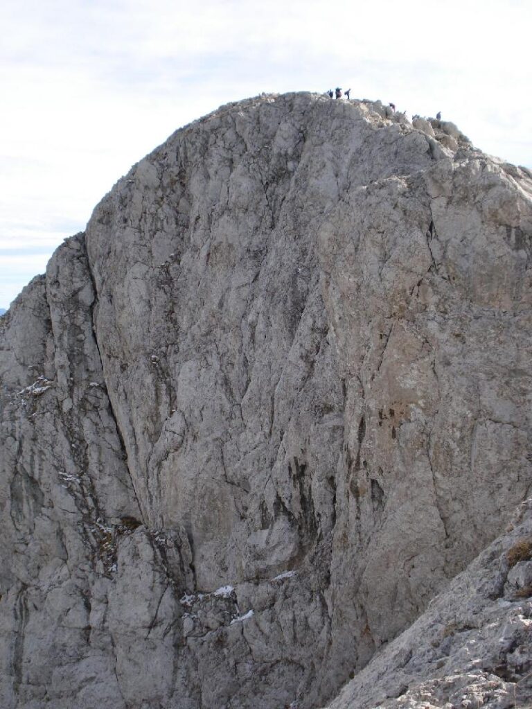 Primera vista del cim