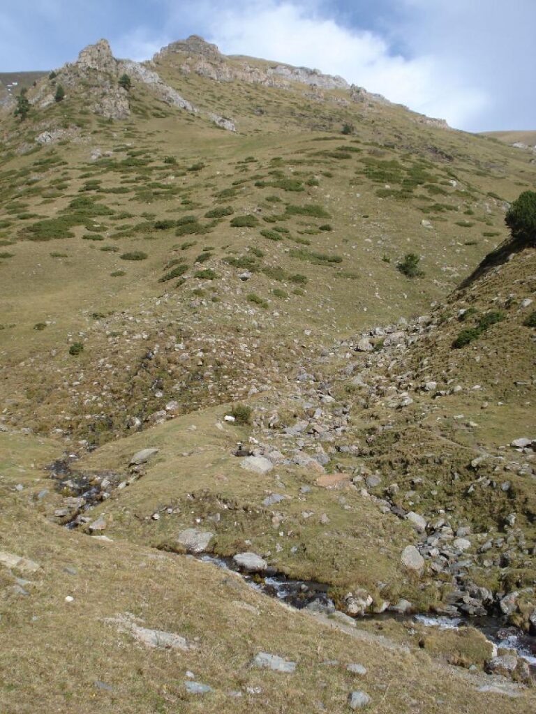 Font de l'Home Mort mirant al Puigmal