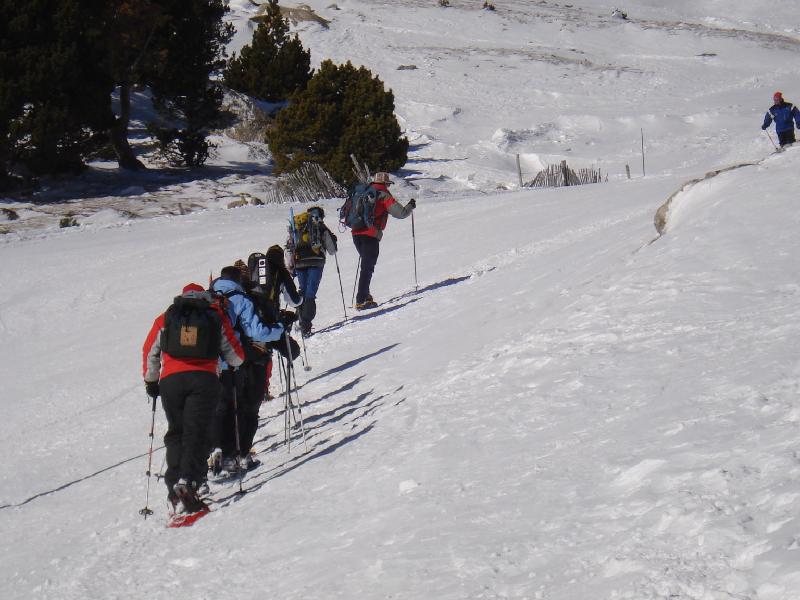 Ascendint al Coll de la Marrana