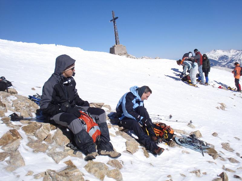 Reagrupament abans de fer cim 2