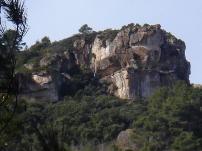 Vista de la zona de la ferrata