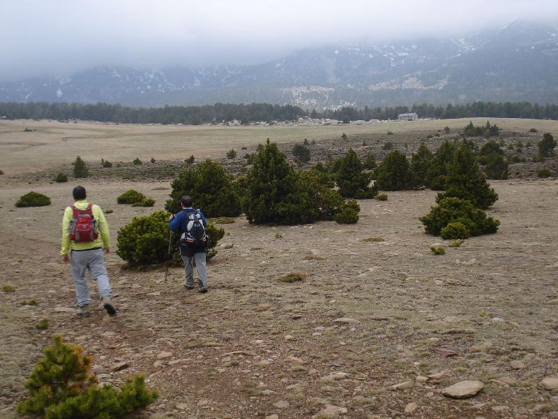 Arribant al Refugi de la Feixa