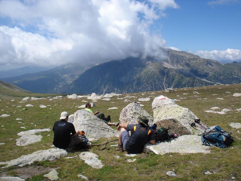 Descansant a la Portella de Engorgs