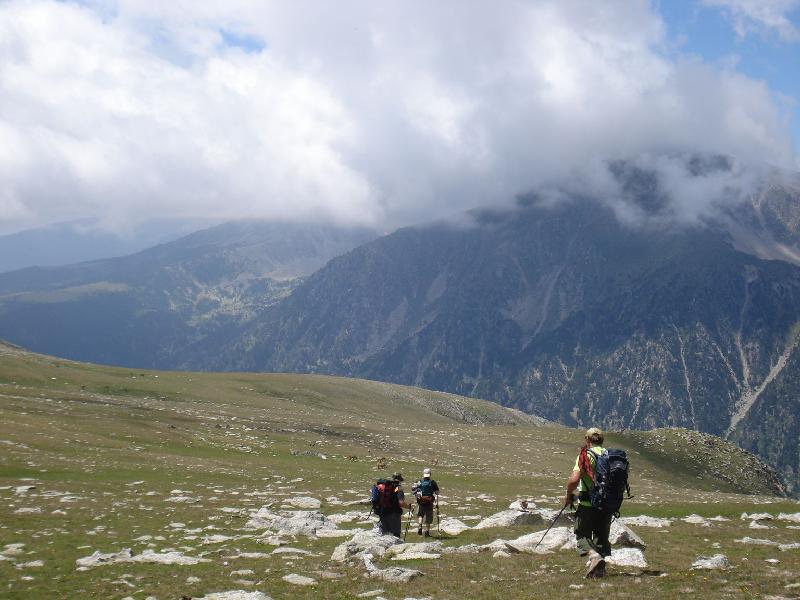 Descens cap a la Vall de la Llosa