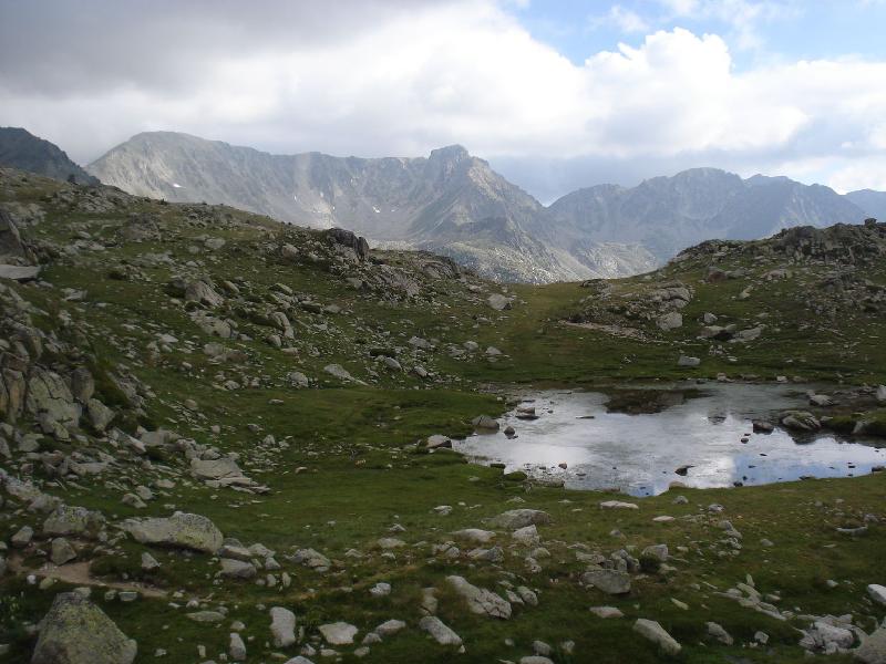 Serra del Sirvent des del Refugi de l'Illa