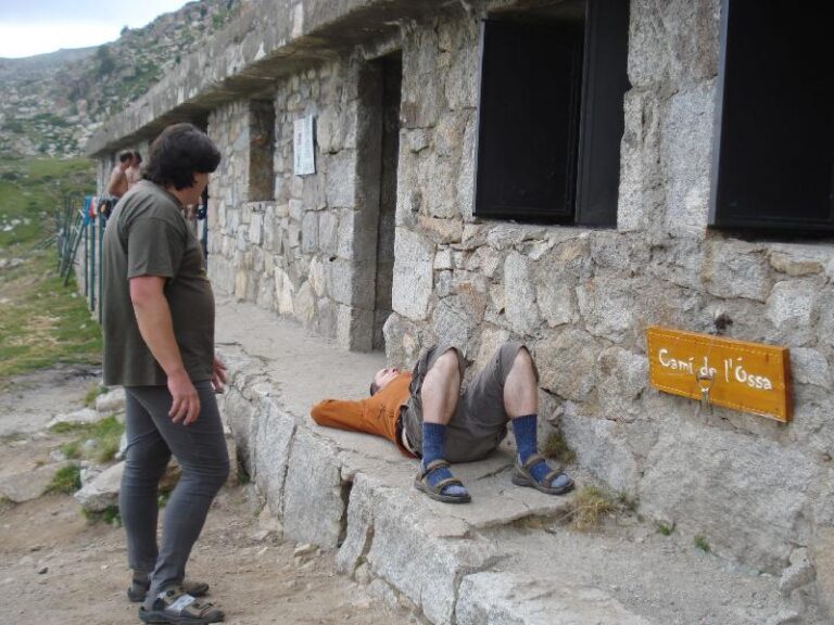 Descansant al refugi