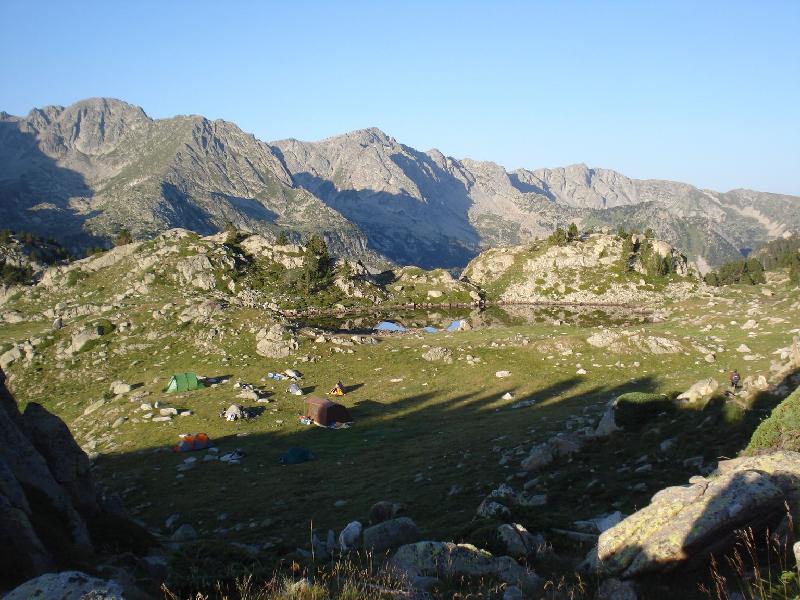 Estany Rodo i Serra del Sirvent