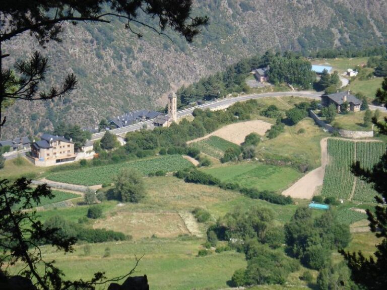 Vista de Sant Miquel d'Engolasters