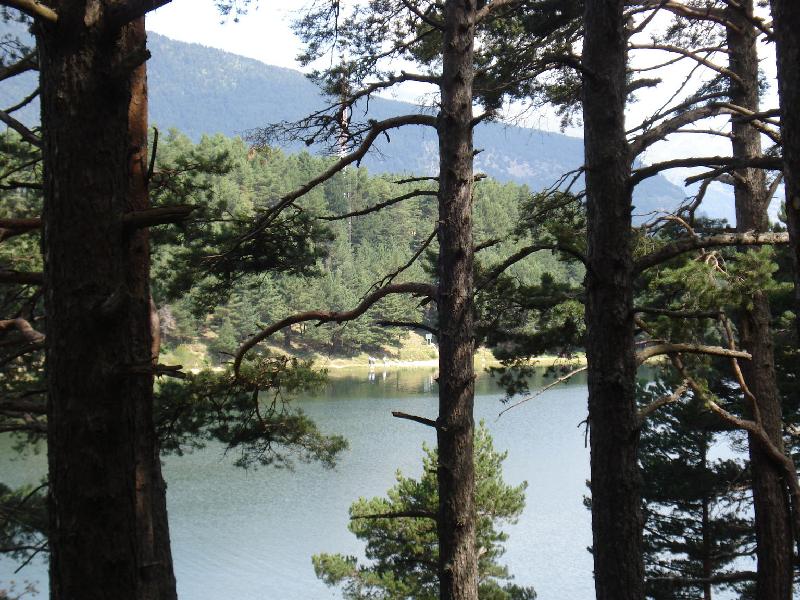 Aribada a l'Estany d'Engolasters