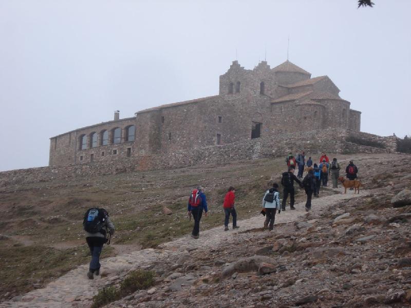 Arribada a Sant Llorenç del Munt
