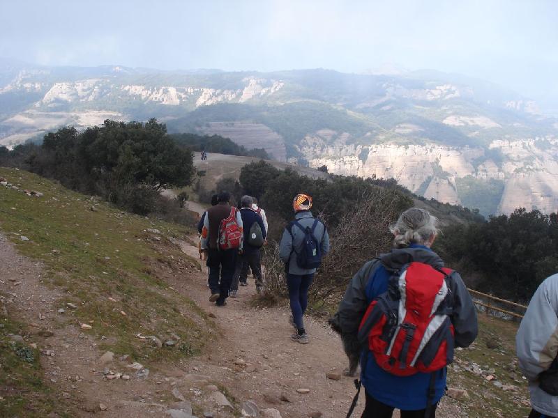 Baixant cap a santa Agnes