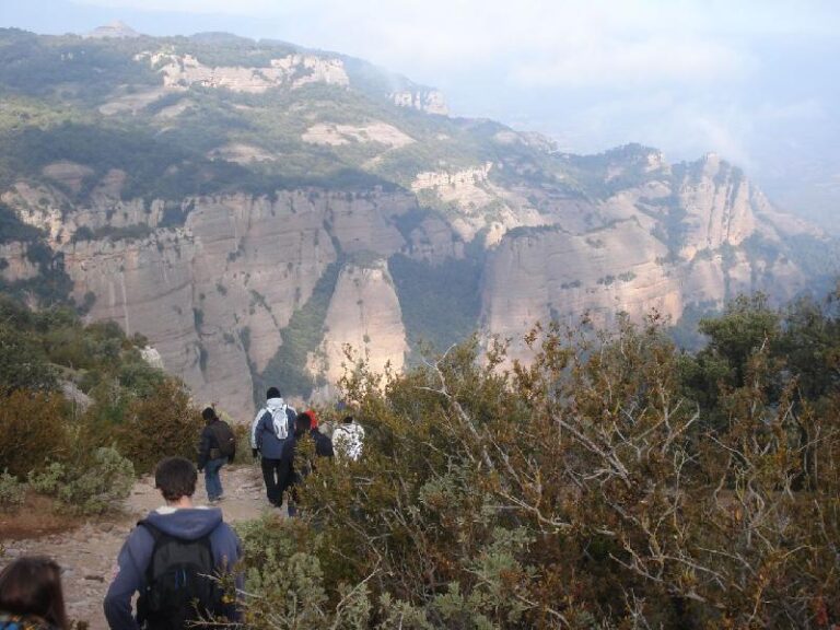 Baixant cap a Santa Agnes