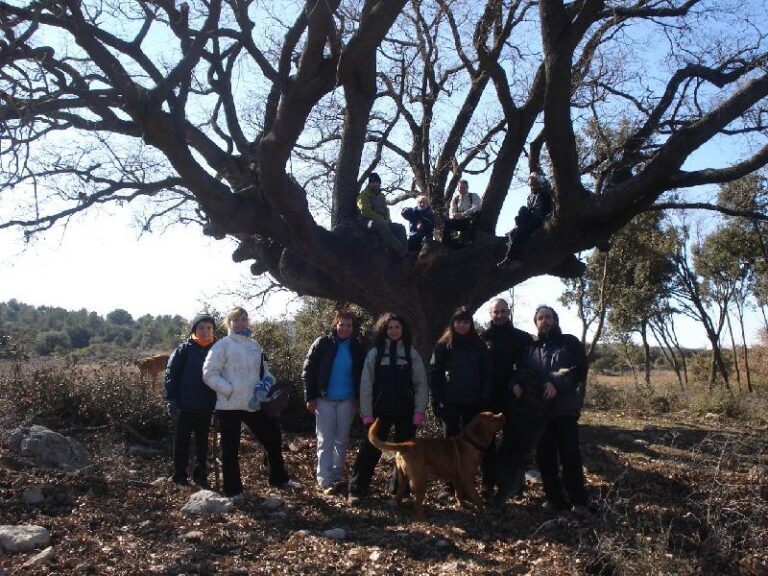 Foto de grup al Roure Monumental