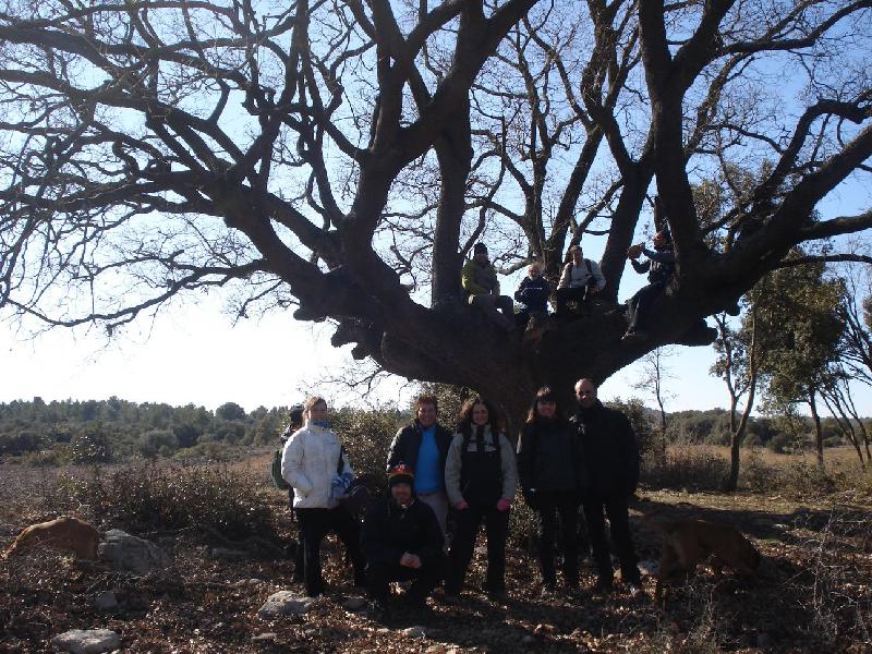 Foto de grup al Roure Monumental 2