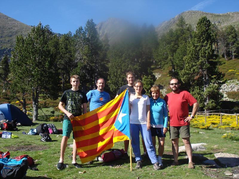 foto de grup a cortalets sota el canigo