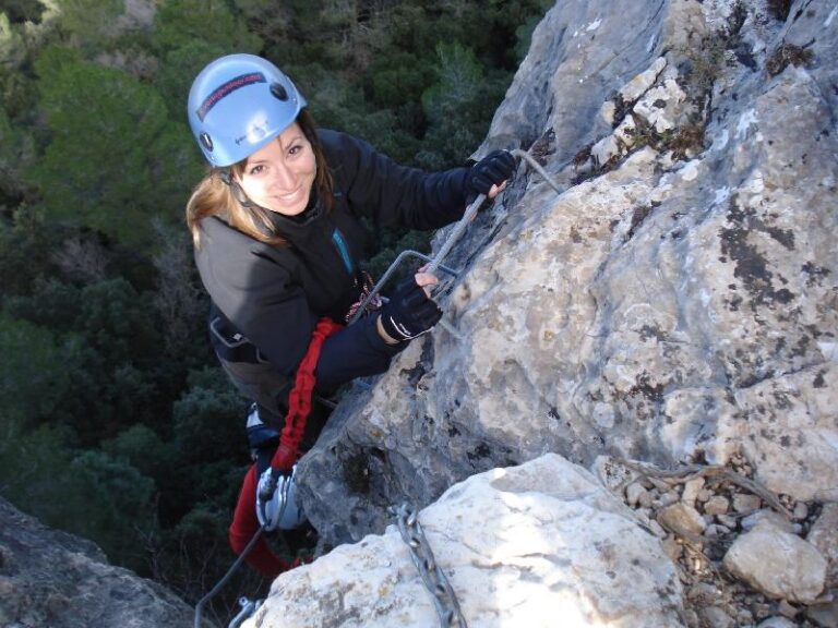 La primera ferrata de Eva
