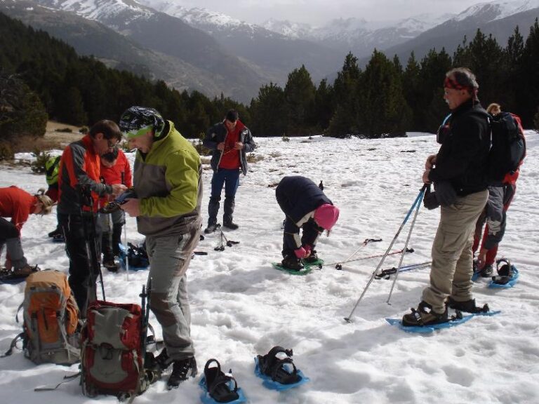 Equipant-se per activitat de raquetes