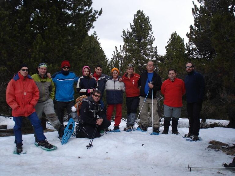 Foto del grup al Bony de les Neres