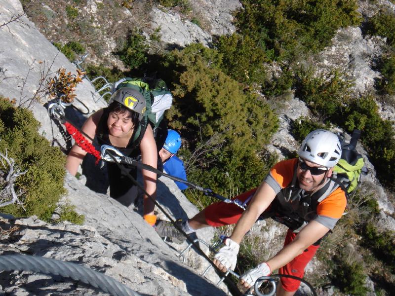 Un parell de penjats: la Montse i Enric