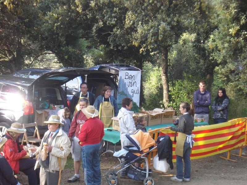 Avituallament a punt