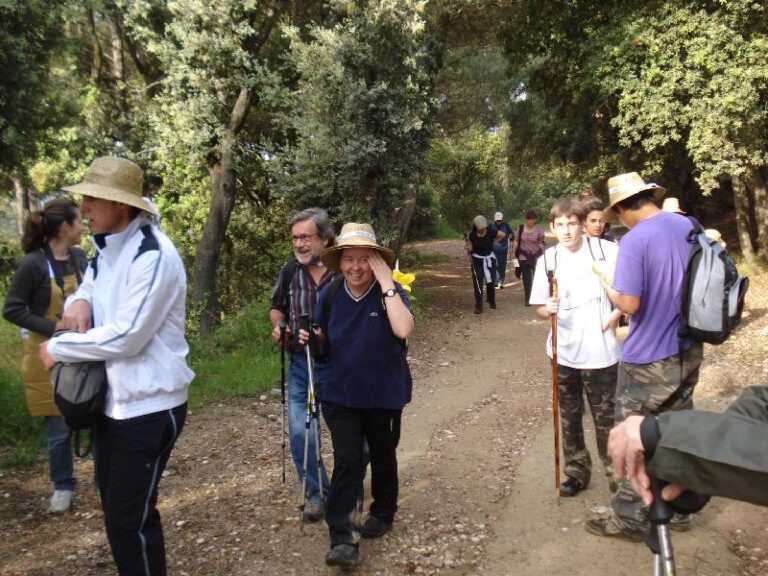 Arribada dels primers caminants